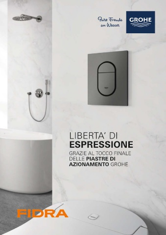 grohe - piastre di azionamento